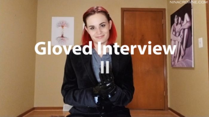Cover 2 Nina Crowne - Gloved Interview II - HD/MP4