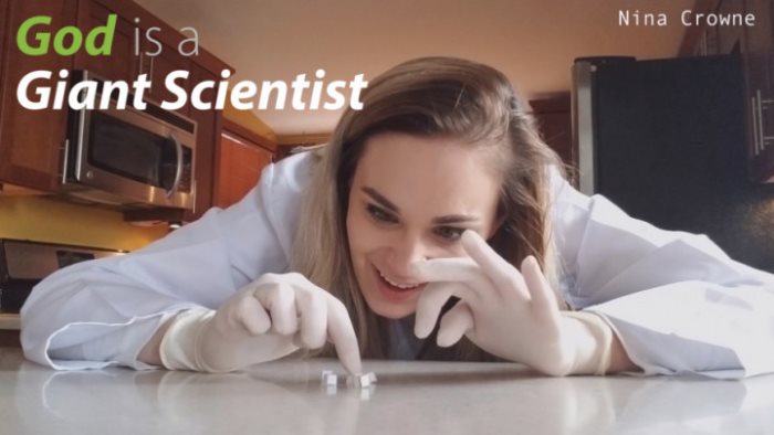 Cover 2 Nina Crowne - God is a Giant Scientist - Full HD/MP4