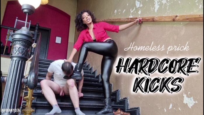 Cover 2 MahoganyQen - Hardcore Kicks For Homeless Prick | MahoganyQen - Full HD/MP4