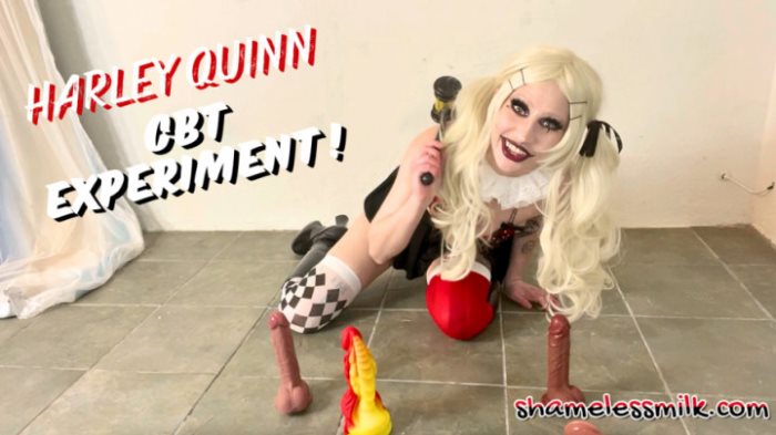 Cover 2 moreshameless - Harley Quinn CBT Ball-Busting Experiment - Full HD/MP4