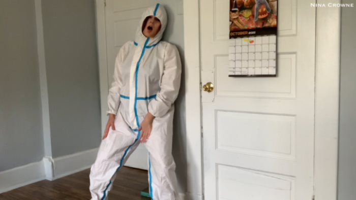 Cover 2 Nina Crowne - Hazmat Suit Pleasure - Full HD/MP4