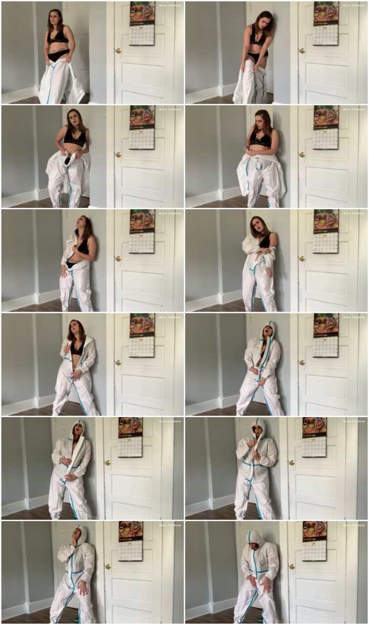 Screenlist Nina Crowne - Hazmat Suit Pleasure - Full HD/MP4