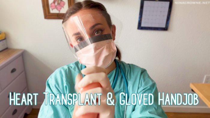 Cover 2 Nina Crowne - Heart Transplant & Gloved Handjob - Full HD/MP4