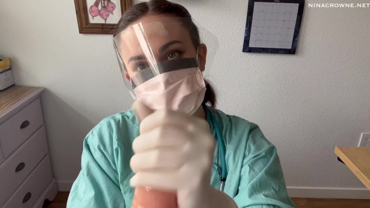 Cover 4 Nina Crowne - Heart Transplant & Gloved Handjob - Full HD/MP4