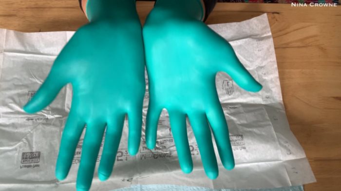 Cover 2 Nina Crowne - How To Don Sterile Surgical Gloves - Full HD/MP4
