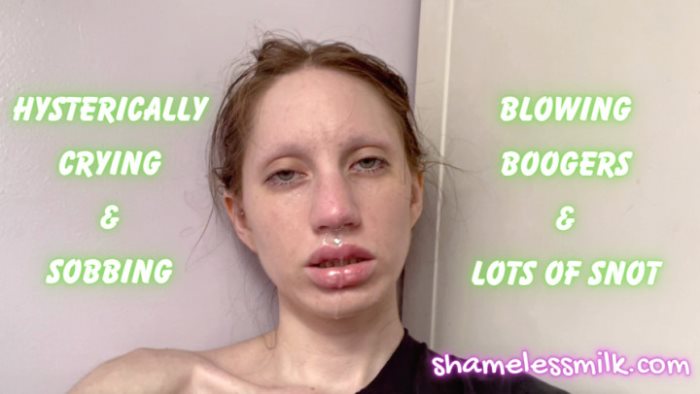 Cover 2 moreshameless - Hysterically Sobbing & Blowing Snot Into Shirt - Full HD/MP4