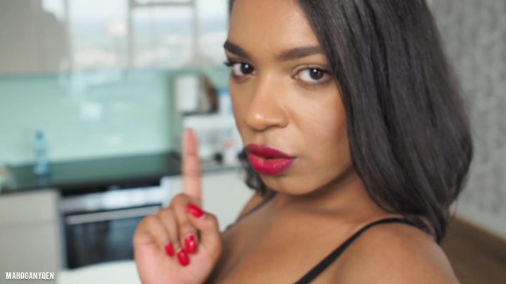 Cover 4 MahoganyQen - Just a slave for My feet in nylons | MahoganyQen - Full HD/MP4