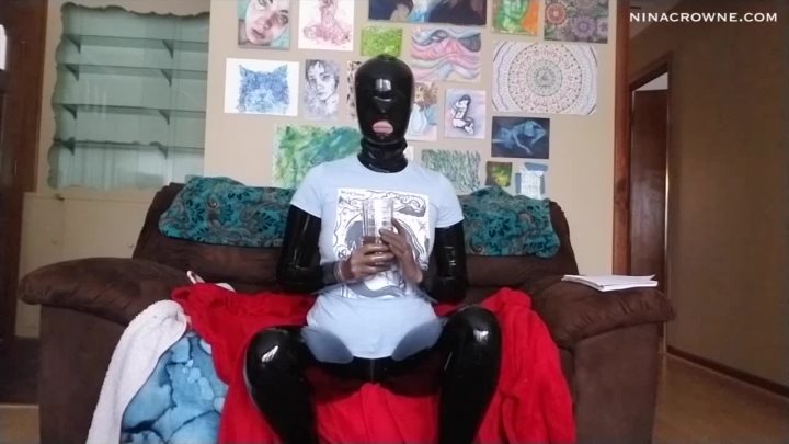 Cover 3 Nina Crowne - Latex Domme Tells Bar Story - HD/MP4