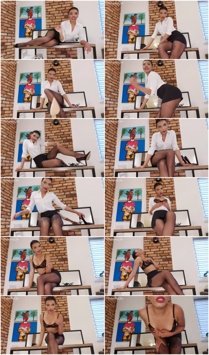 Screenlist MahoganyQen - Lunch Break With Kinky Boss - Full HD/MP4