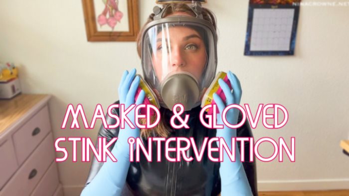 Cover 2 Nina Crowne - Masked & Gloved Stink Intervention - Full HD/MP4
