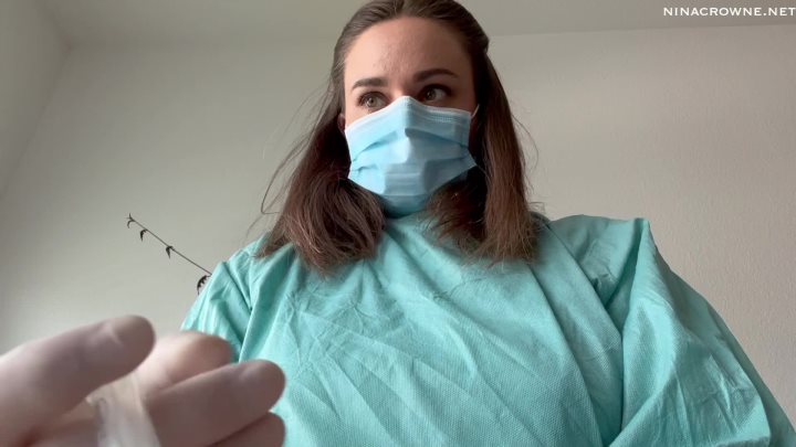 Cover 4 Nina Crowne - Medical Domination Play - Full HD/MP4