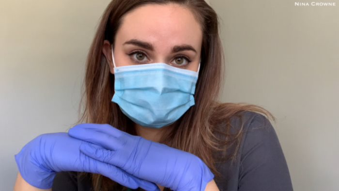 Cover 2 Nina Crowne - Medical Fetish Role Play Sampler - Full HD/MP4