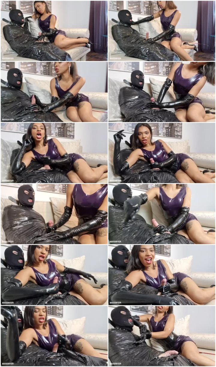 Screenlist MahoganyQen - Milking my cow-boy in bondage | Mahogany - Full HD/MP4