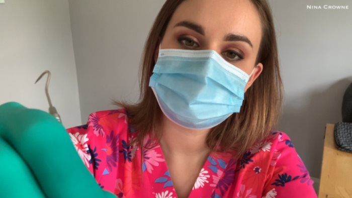 Cover 2 Nina Crowne - Mommy Dentist Fills Cavities & Milks You - Full HD/MP4