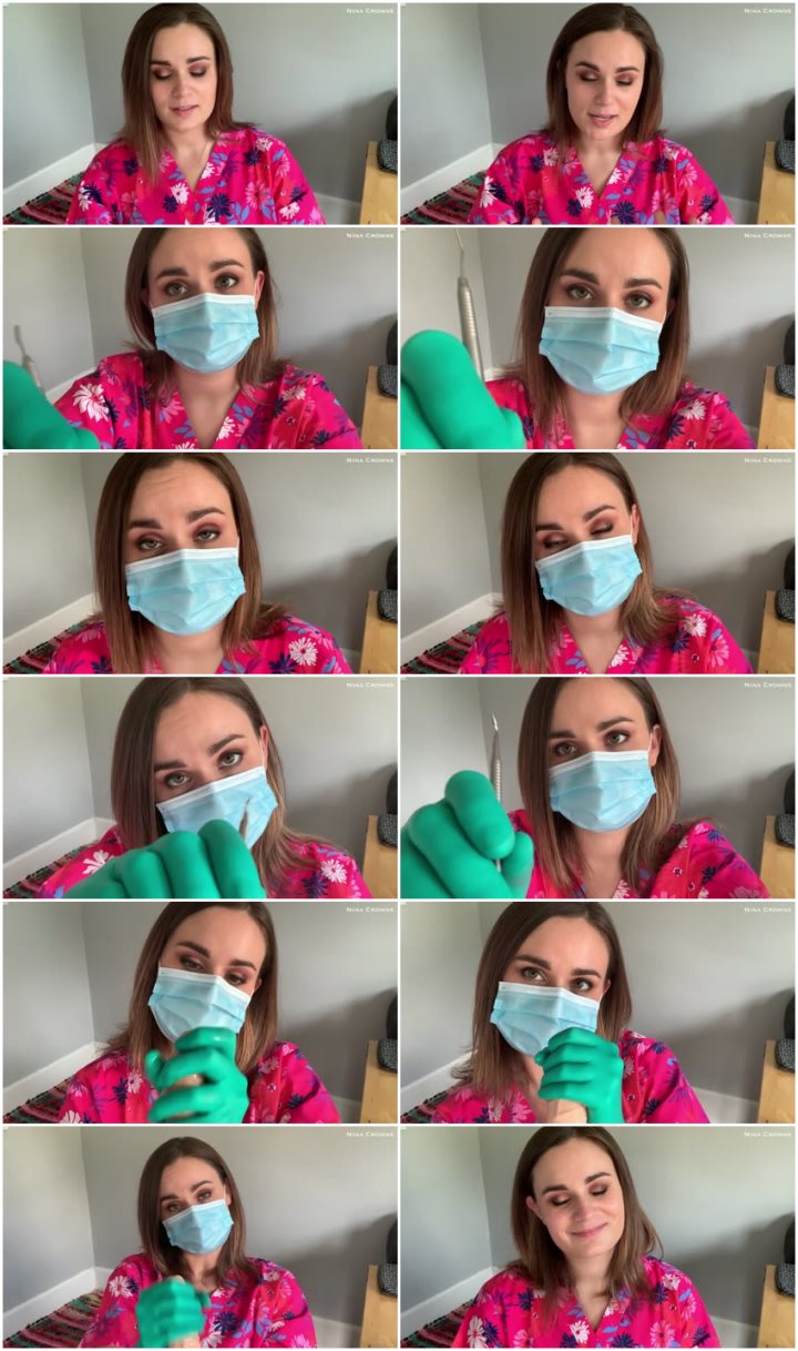 Screenlist Nina Crowne - Mommy Dentist Fills Cavities & Milks You - Full HD/MP4