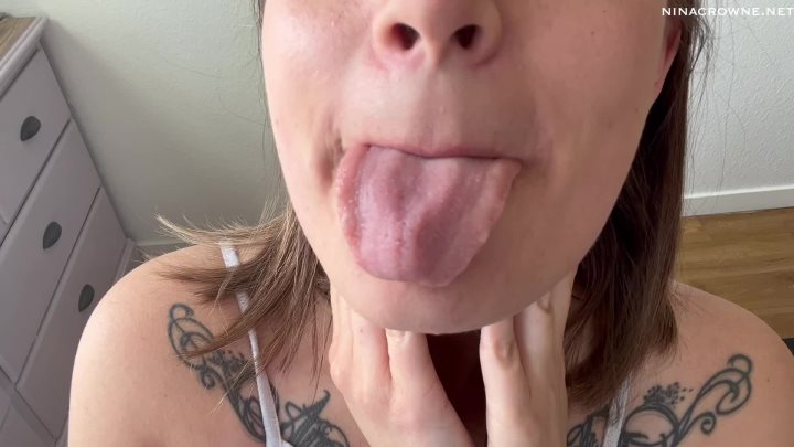 Cover 4 Nina Crowne - Mouth & Lip Fetish Tease - Full HD/MP4