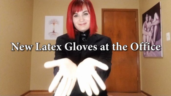 Cover 2 Nina Crowne - New Latex Gloves at Work - HD/MP4
