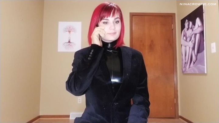 Cover 4 Nina Crowne - New Latex Gloves at Work - HD/MP4