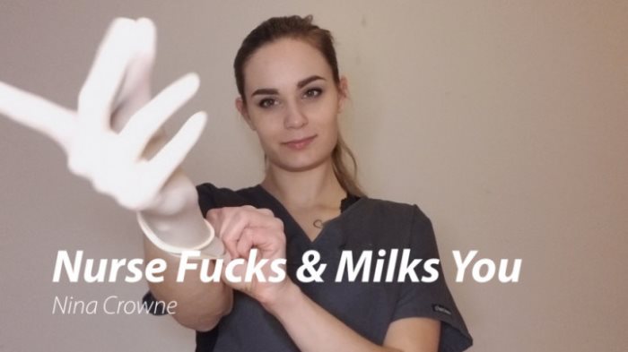 Cover 2 Nina Crowne - Nurse Fucks & Milks You - HD/MP4