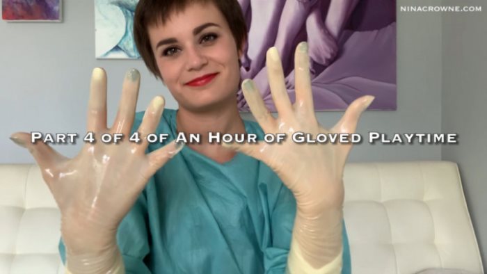 Cover 2 Nina Crowne - Part 4 of 4of An Hour of Gloved Playtime - HD/MP4