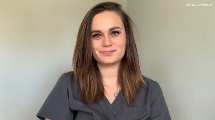 Cover 2 Nina Crowne - Physical Therapist Massages You to Cum - Full HD/MP4