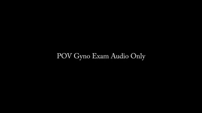Cover 2 Nina Crowne - POV Gyno Exam AUDIO - Full HD/MP4
