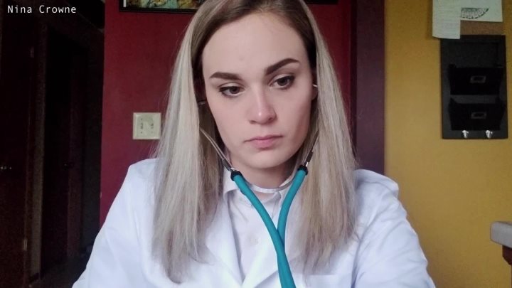 Cover 3 Nina Crowne - POV Gyno Exam - Full HD/MP4