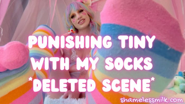 Cover 2 moreshameless - PUNISHING TINY WITH SOCKS GIANTESS DELETED SCENE - Full HD/MP4
