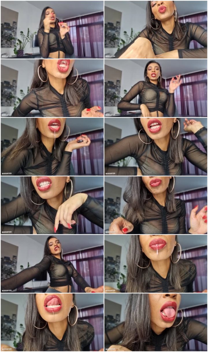 Screenlist MahoganyQen - Queen's Spits & Lips - Full HD/MP4