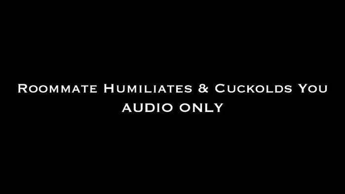 Cover 2 Nina Crowne - Roommate Cuckolds & Humiliates You AUDIO ONLY - Full HD/MP4
