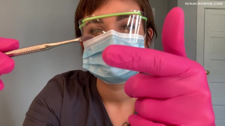 Cover 3 Nina Crowne - Sadistic Dentist Reinforces Your Fears - HD/MP4
