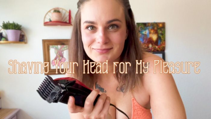 Cover 2 Nina Crowne - Shaving Your Head for My Pleasure - Full HD/MP4