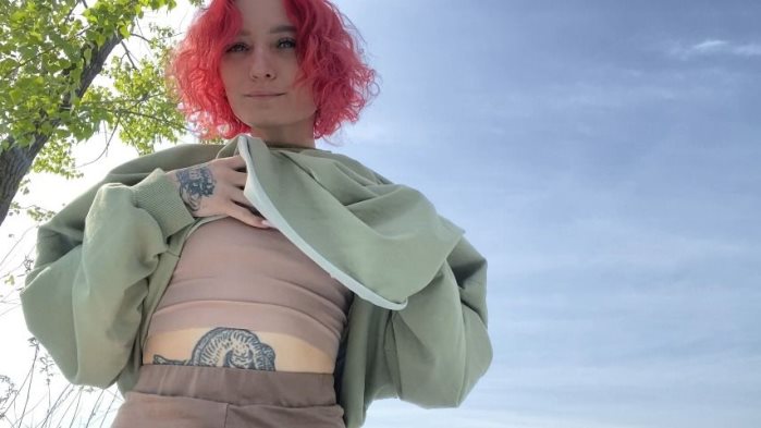 Cover kellywow - showing naked body on the beach - Full HD/MOV