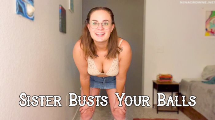 Cover 2 Nina Crowne - Sister Busts Your Balls - Full HD/MP4
