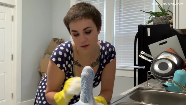 Cover 3 Nina Crowne - Soapy Handjob & BJ - Full HD/MP4