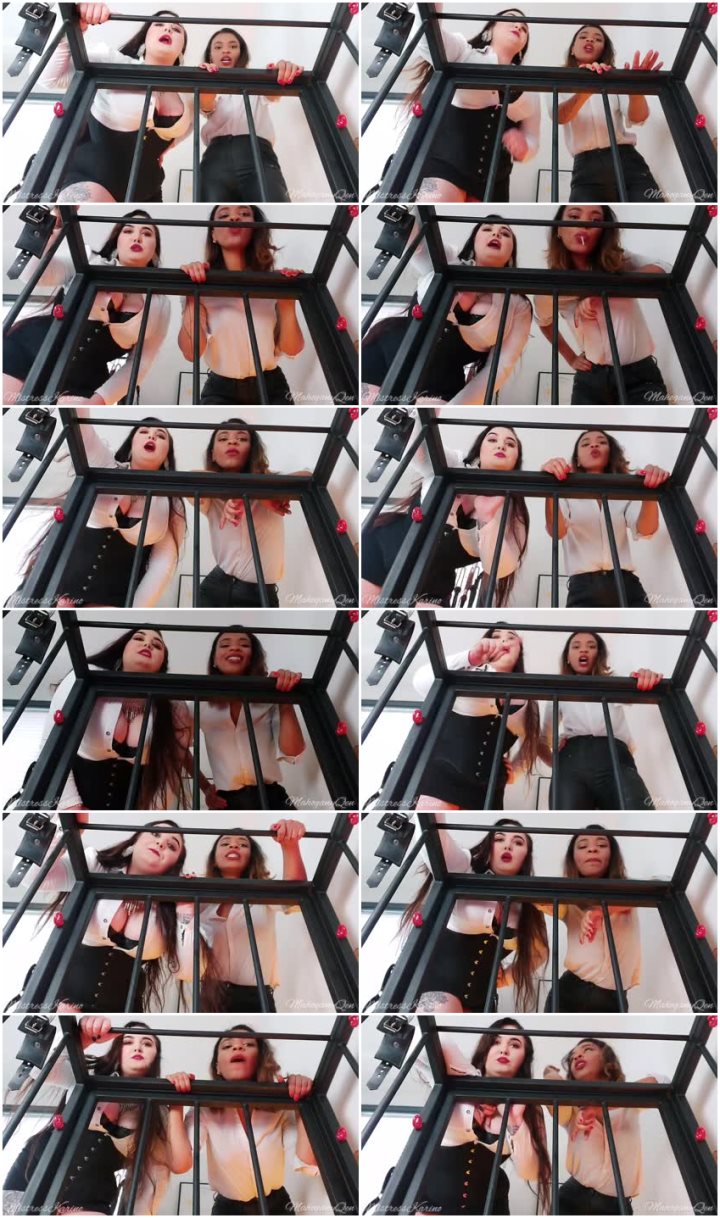 Screenlist MahoganyQen - SPIT ON YOU! Only meal today from us - Full HD/MP4