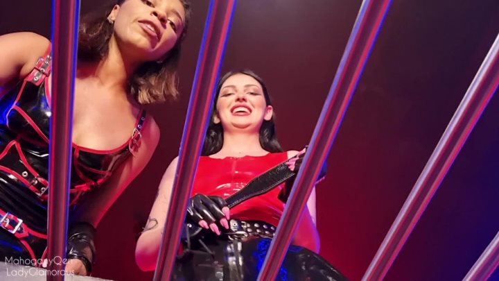 Cover 3 MahoganyQen - Spit on You Slave! Saliva Feeding with Lady Glamorous - Full HD/MP4