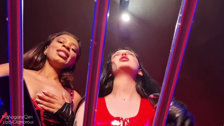 Cover 4 MahoganyQen - Spit on You Slave! Saliva Feeding with Lady Glamorous - Full HD/MP4