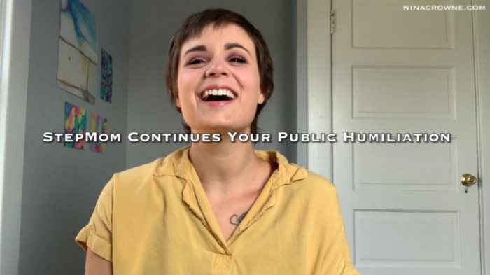 Cover 2 Nina Crowne - StepMom Continues Public Humiliation - Full HD/MP4