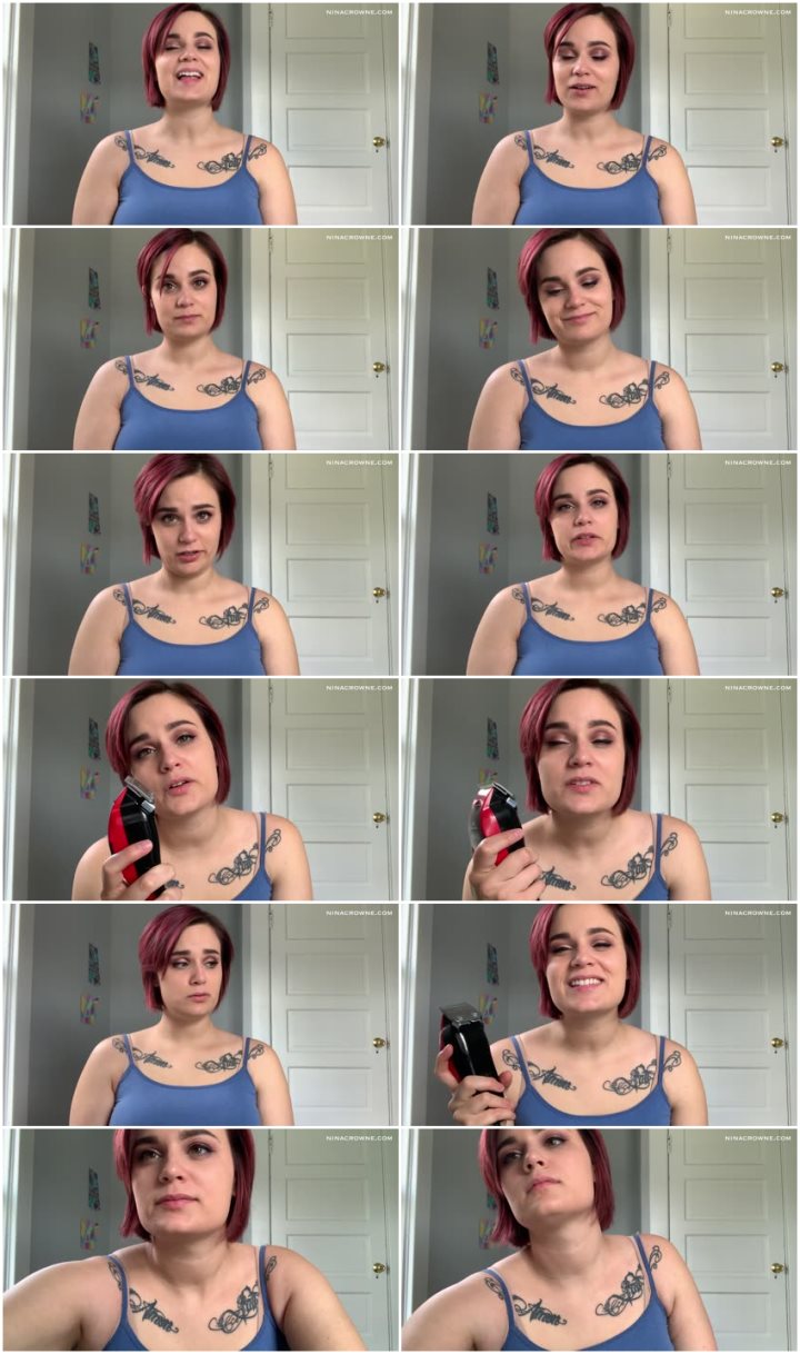 Screenlist Nina Crowne - StepMom Gives You a Buzzcut - Full HD/MP4
