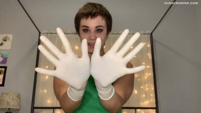 Cover 2 Nina Crowne - Surgical Gloves Over Mouth - Full HD/MP4