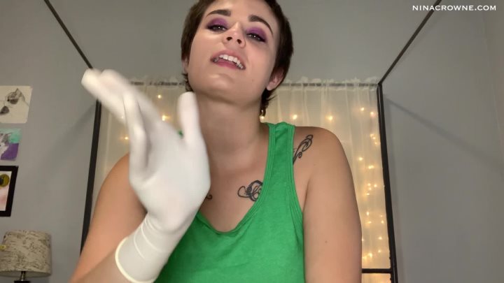 Cover 3 Nina Crowne - Surgical Gloves Over Mouth - Full HD/MP4