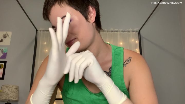 Cover 4 Nina Crowne - Surgical Gloves Over Mouth - Full HD/MP4