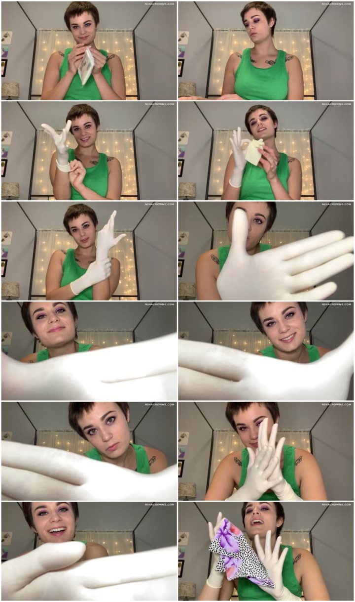Screenlist Nina Crowne - Surgical Gloves Over Mouth - Full HD/MP4