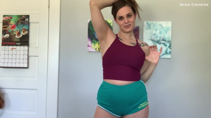 Cover 3 Nina Crowne - Sweaty P.E. Teacher Gives You a FootJob - Full HD/MP4