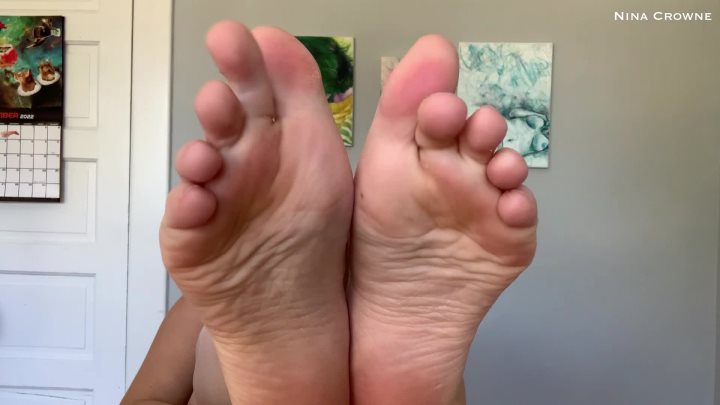 Cover 4 Nina Crowne - Sweaty P.E. Teacher Gives You a FootJob - Full HD/MP4