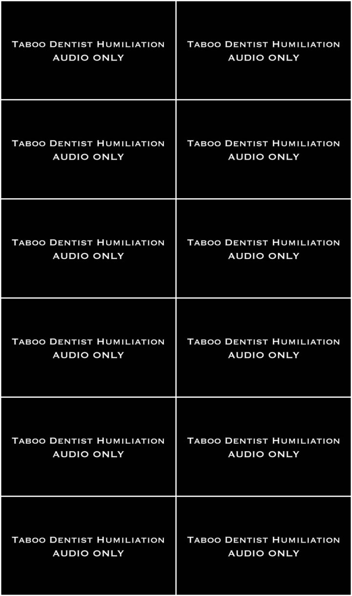Screenlist Nina Crowne - Taboo Dentist Humiliation AUDIO ONLY - Full HD/MP4