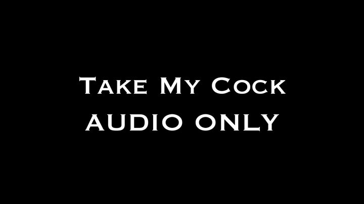 Cover 4 Nina Crowne - Take My Cock AUDIO ONLY - Full HD/MP4