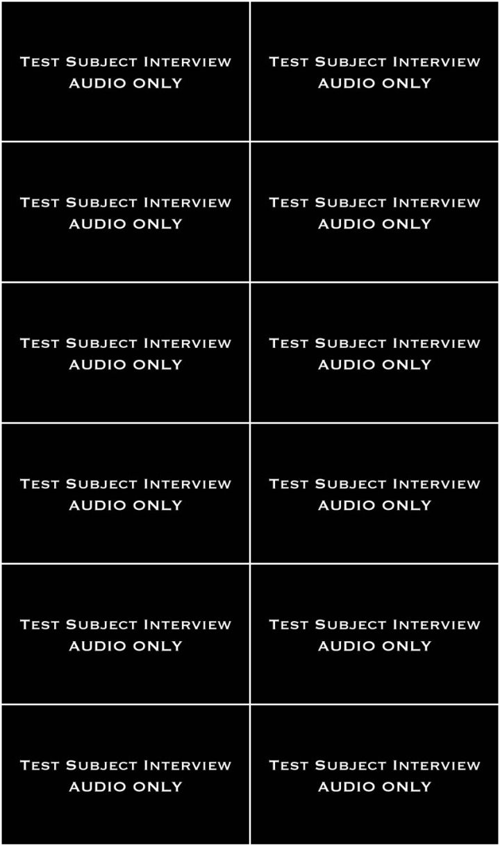 Screenlist Nina Crowne - Test Subject Interview AUDIO ONLY - Full HD/MP4