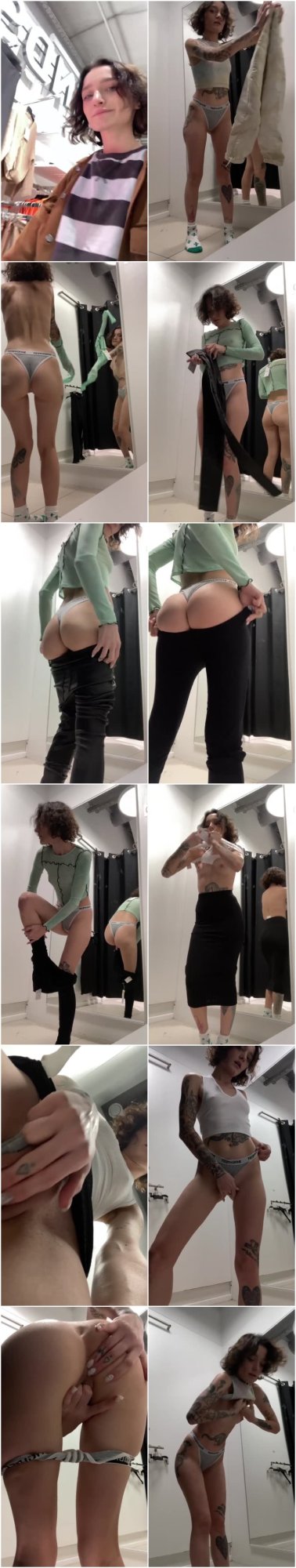 Screenlist kellywow - The girl was almost found in the fitting - SD/MP4